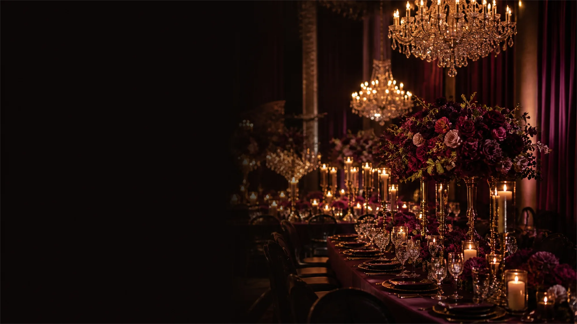 The Gala template, an events website by Borg Sites